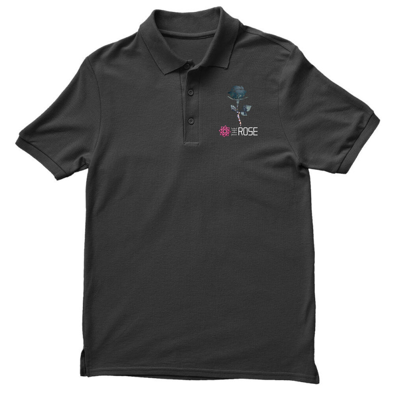 The Rose - Large Graphic Men's Polo Shirt | Artistshot