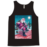 Christmas Vintage Pink Santa Claus Tank Top | Artistshot