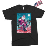 Christmas Vintage Pink Santa Claus Exclusive T-shirt | Artistshot