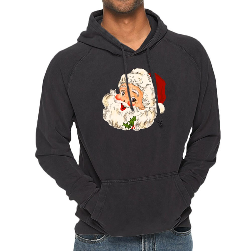 Christmas Vintage Santa No 1 Vintage Hoodie | Artistshot