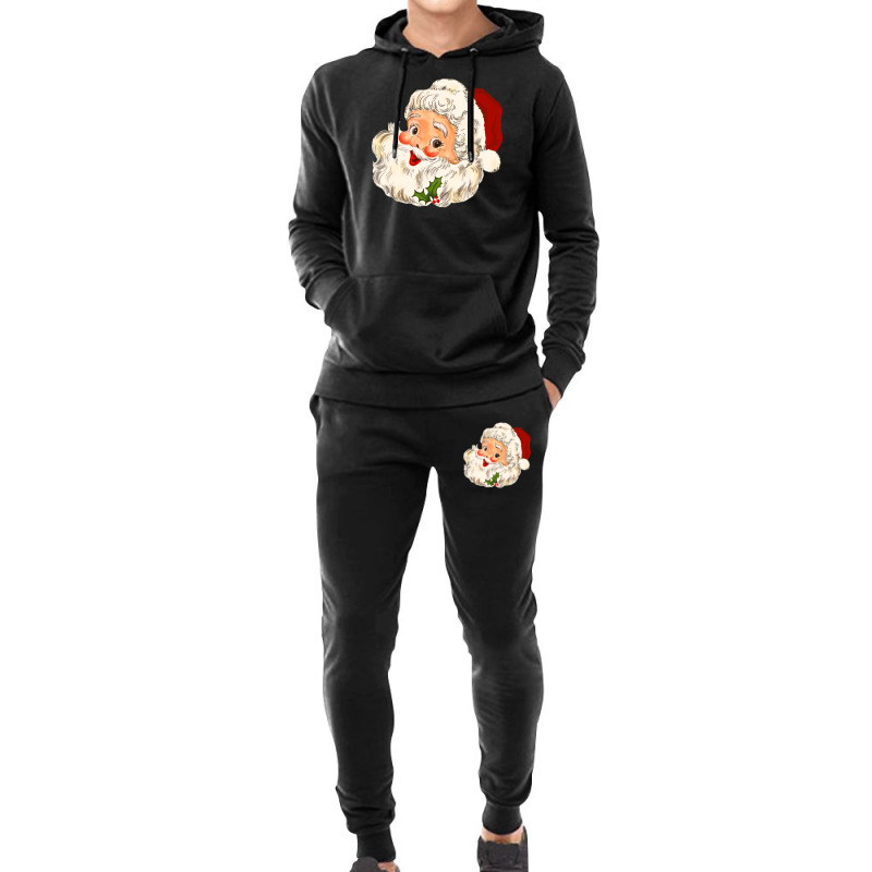 Christmas Vintage Santa No 1 Hoodie & Jogger Set | Artistshot