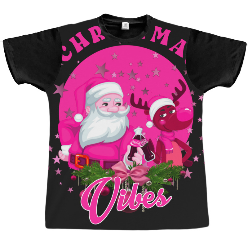 Vintage Santa Christmas Vibes Graphic T-shirt | Artistshot