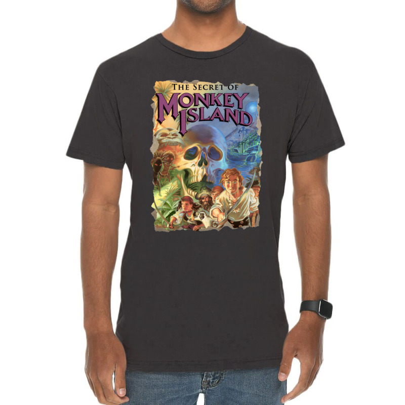 The Secret Of Monkey Island Vintage T-shirt | Artistshot