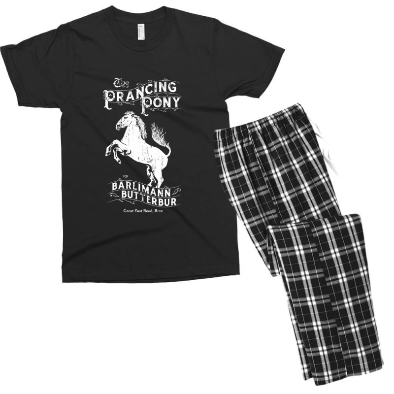 The Sign Of The Prancing Pony Men's T-shirt Pajama Set | Artistshot