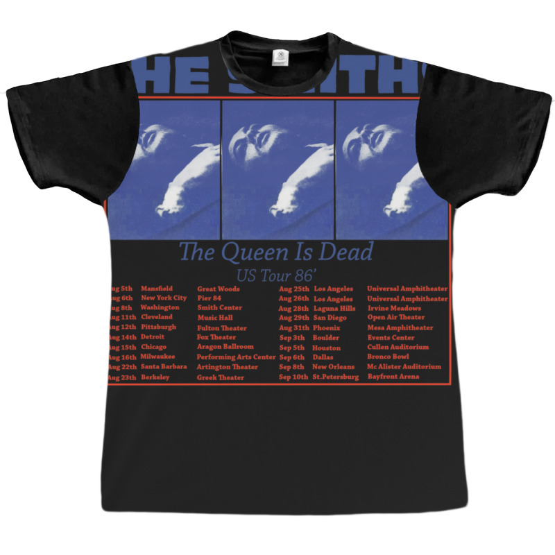 The Smiths Us Tour 86 Graphic T-shirt | Artistshot