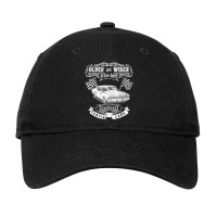 Older And Wiser Speed Shop Classic Cars For Gear Heads T Shirt Adjustable Cap | Artistshot