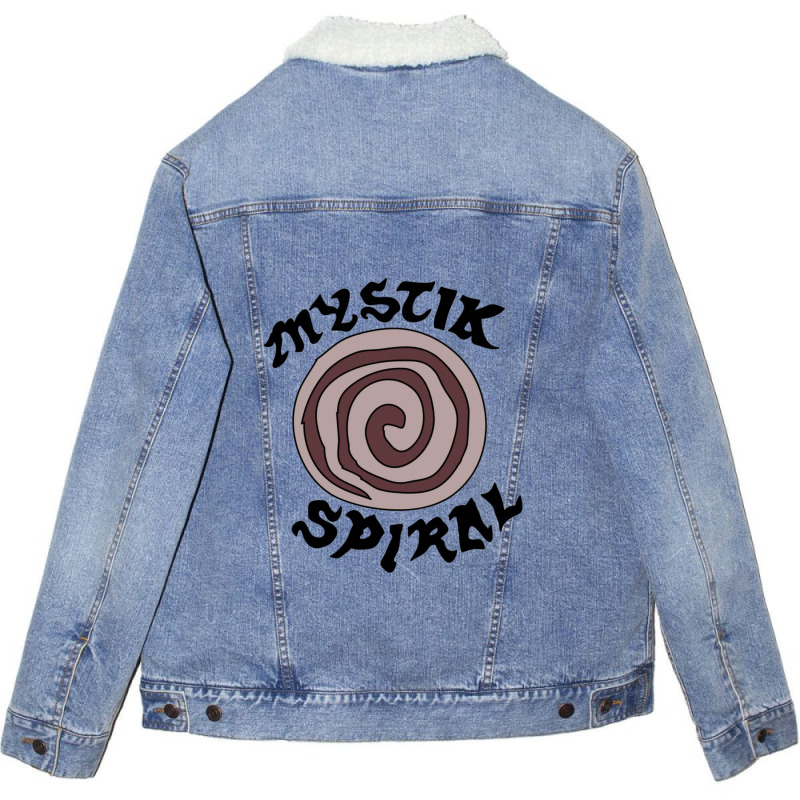 The Spiral Unisex Sherpa-lined Denim Jacket | Artistshot