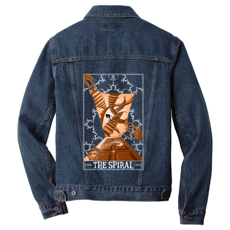 The Spiral Tarotesque - (dark) Men Denim Jacket | Artistshot