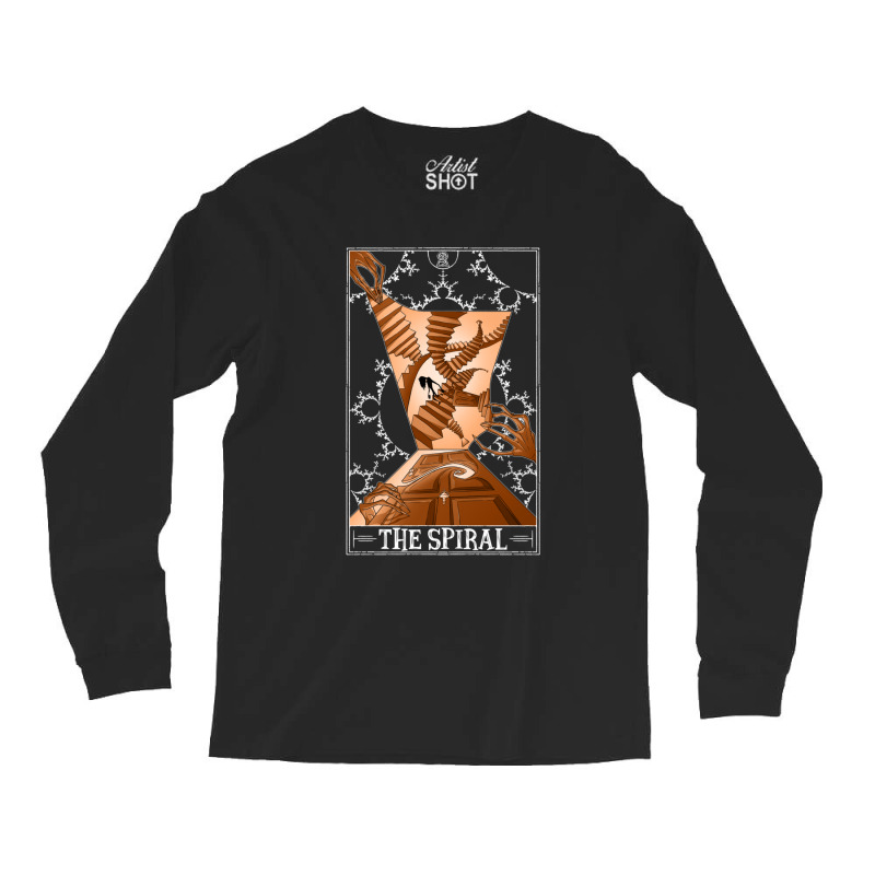 The Spiral Tarotesque - (dark) Long Sleeve Shirts | Artistshot