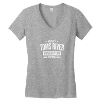 Toms River Drinking Team Captain New Jersey Beer Lover Nj Women's V-neck T-shirt | Artistshot