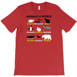 animals of the world T-Shirt | Artistshot