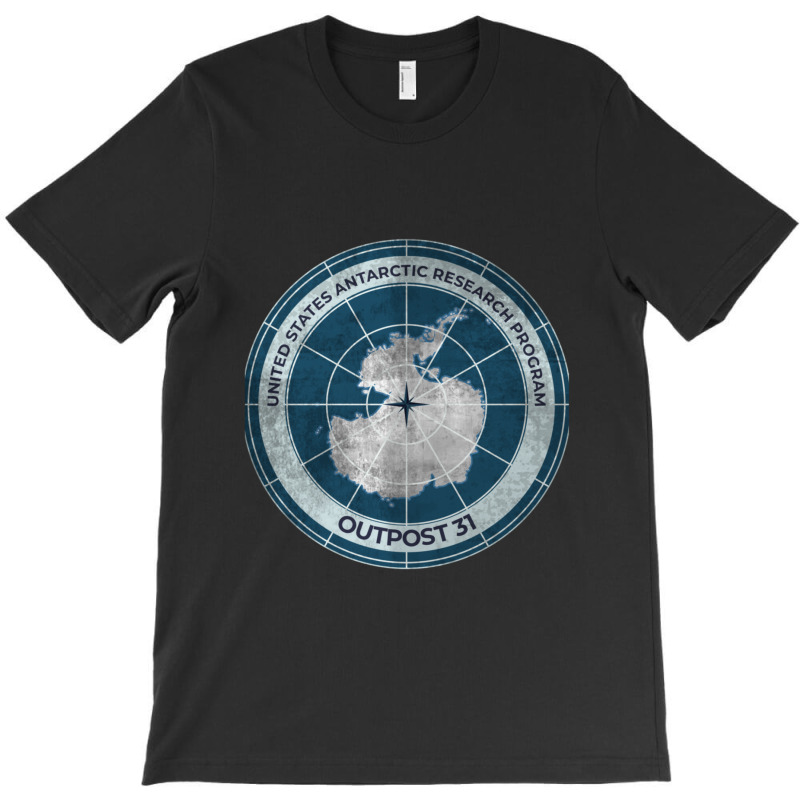 The Thing - Outpost 31 Badge - Distressed T-shirt | Artistshot