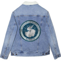 The Thing - Outpost 31 Badge - Distressed Unisex Sherpa-lined Denim Jacket | Artistshot