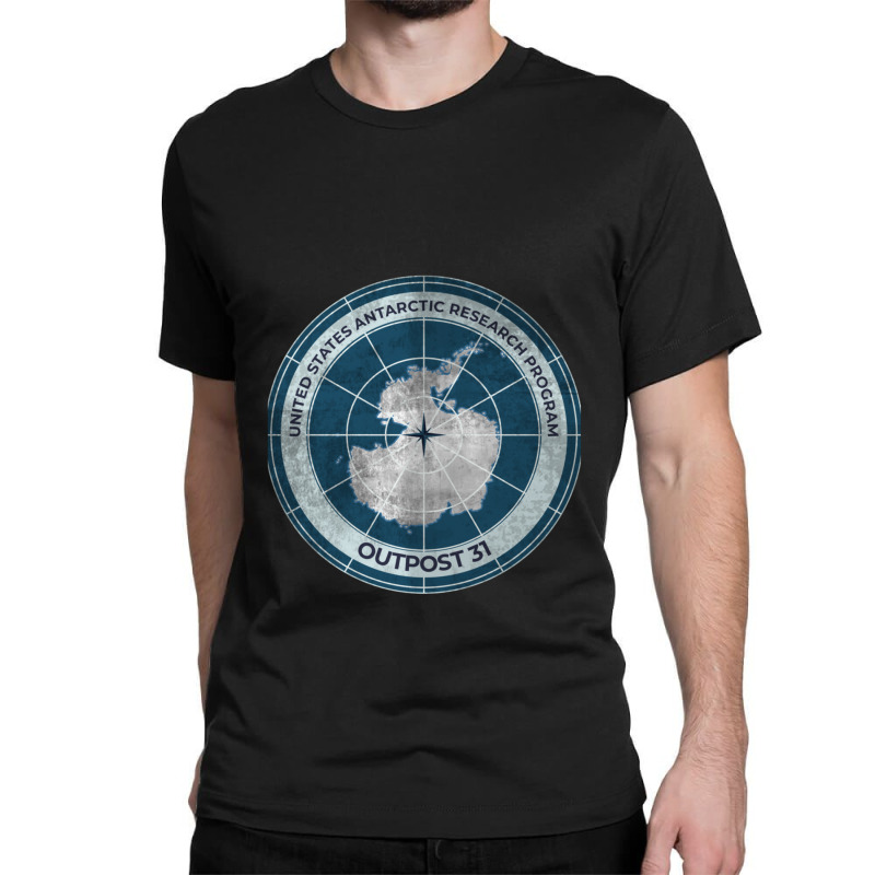 The Thing - Outpost 31 Badge - Distressed Classic T-shirt | Artistshot