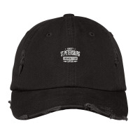 St Petersburg Drinking Team Captain Florida Beer Lover Fl Vintage Cap | Artistshot