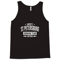 St Petersburg Drinking Team Captain Florida Beer Lover Fl Tank Top | Artistshot