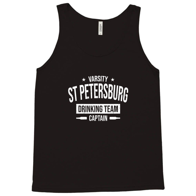 St Petersburg Drinking Team Captain Florida Beer Lover Fl Tank Top by nahodsehidav | Artistshot