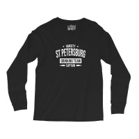 St Petersburg Drinking Team Captain Florida Beer Lover Fl Long Sleeve Shirts | Artistshot