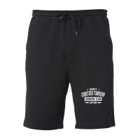 Comstock Township Drinking Team Captain Michigan Beer Lover Fleece Short | Artistshot