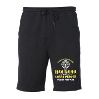 Ham Radio Amateur Radio Fleece Short | Artistshot