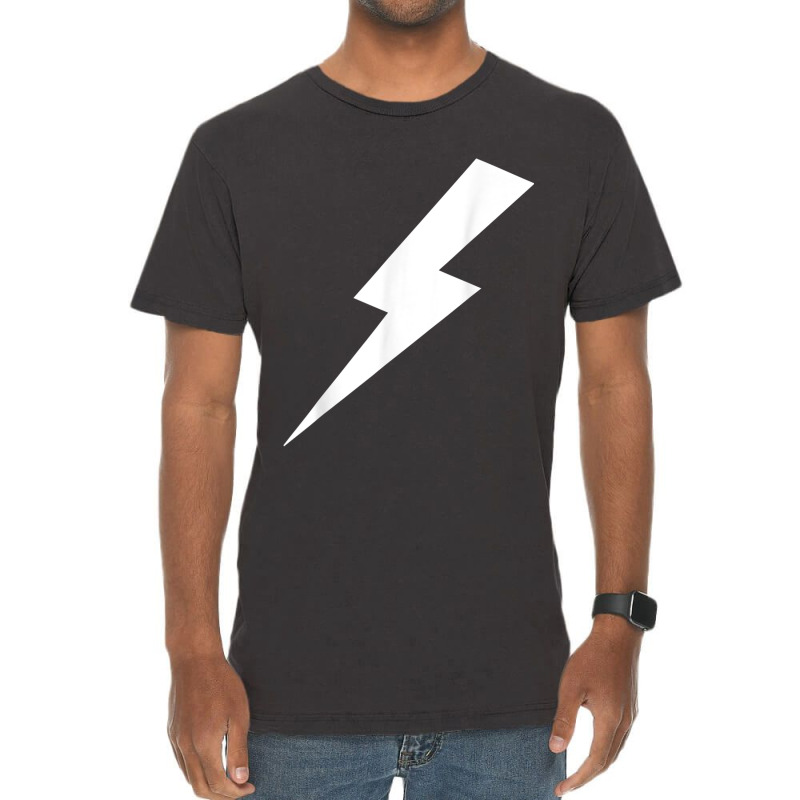 Lightning Bolt Print Vintage T-Shirt by DanielEricJagd | Artistshot