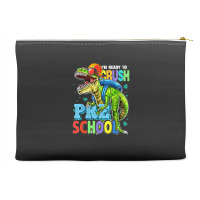 I'm Ready To Crush Preschool Dinosaur Back To School Kids Accessory Pouches | Artistshot