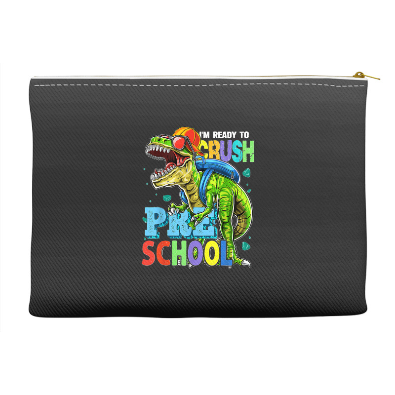 I'm Ready To Crush Preschool Dinosaur Back To School Kids Accessory Pouches by JOSEPHDOMINICWILLIS | Artistshot