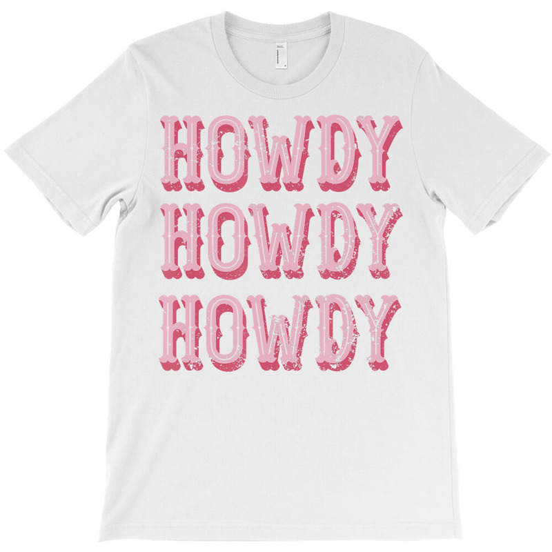 Howdy Rodeo Women Vintage Western Country Southern Cowgirl T-Shirt by Boomtea | Artistshot