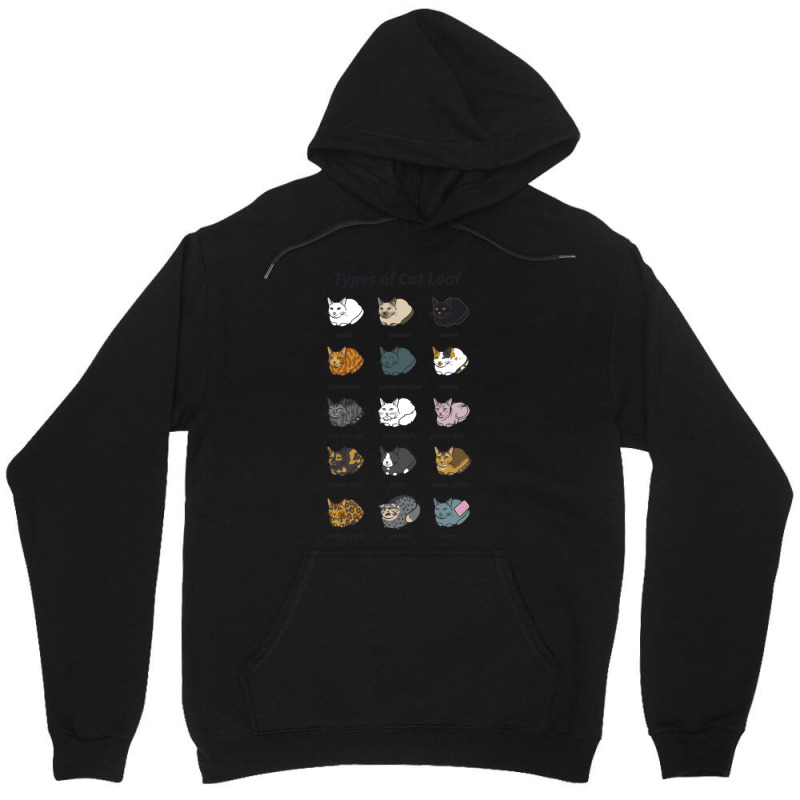 The Types Of Cat Loaf Unisex Hoodie | Artistshot