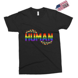 Human flag LGBT gay pride month transgender TShirt001 Exclusive T-shirt | Artistshot