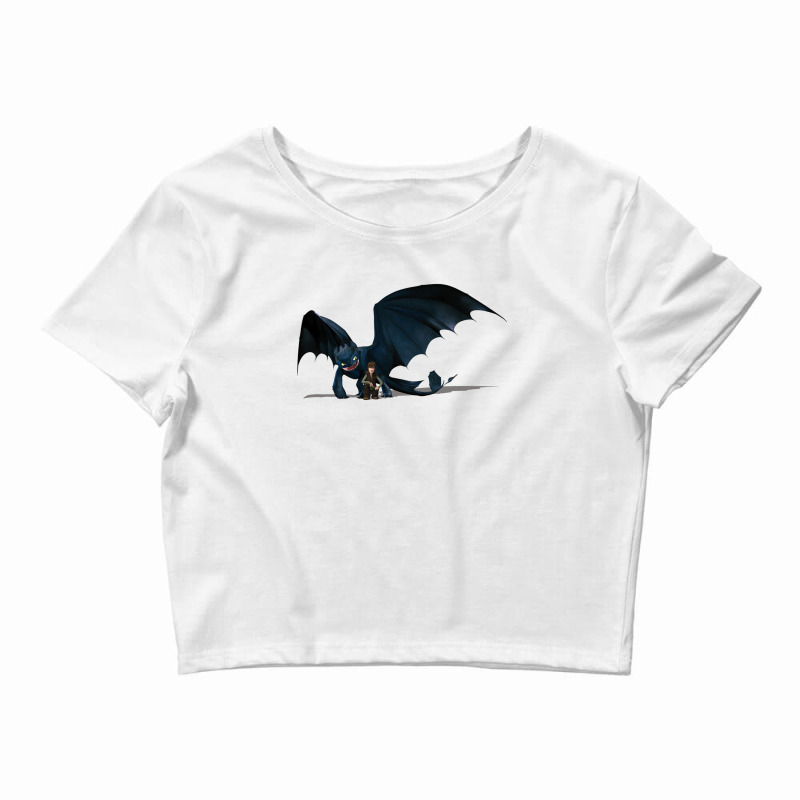 Boy And Dragon Adventure Crop Top | Artistshot