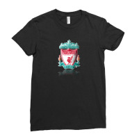 Anfield Liverpool F.c. Ladies Fitted T-shirt | Artistshot