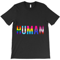 Human Flag Lgbt, Pride Month Transgender Tshirts T-shirt | Artistshot