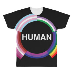 Human pride shirt for transgender gay pansexual and lesbian TShirt001 All Over Men's T-shirt | Artistshot
