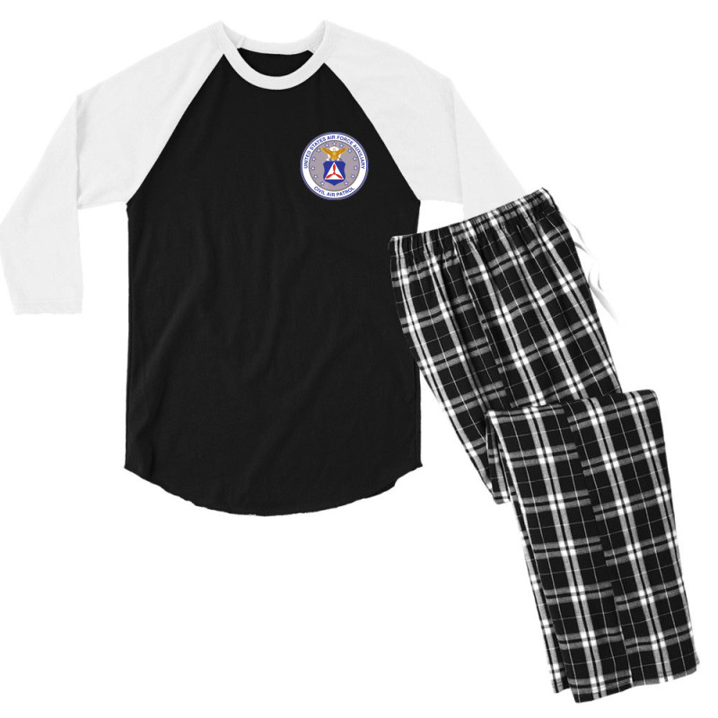 United States Air Force Auxiliary Civil Air Patrol Men's 3/4 Sleeve Pajama Set | Artistshot