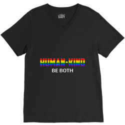 Humankind Be Both Tee Shirt  LGBTQ Pride Month 2019 Shirt V-Neck Tee | Artistshot