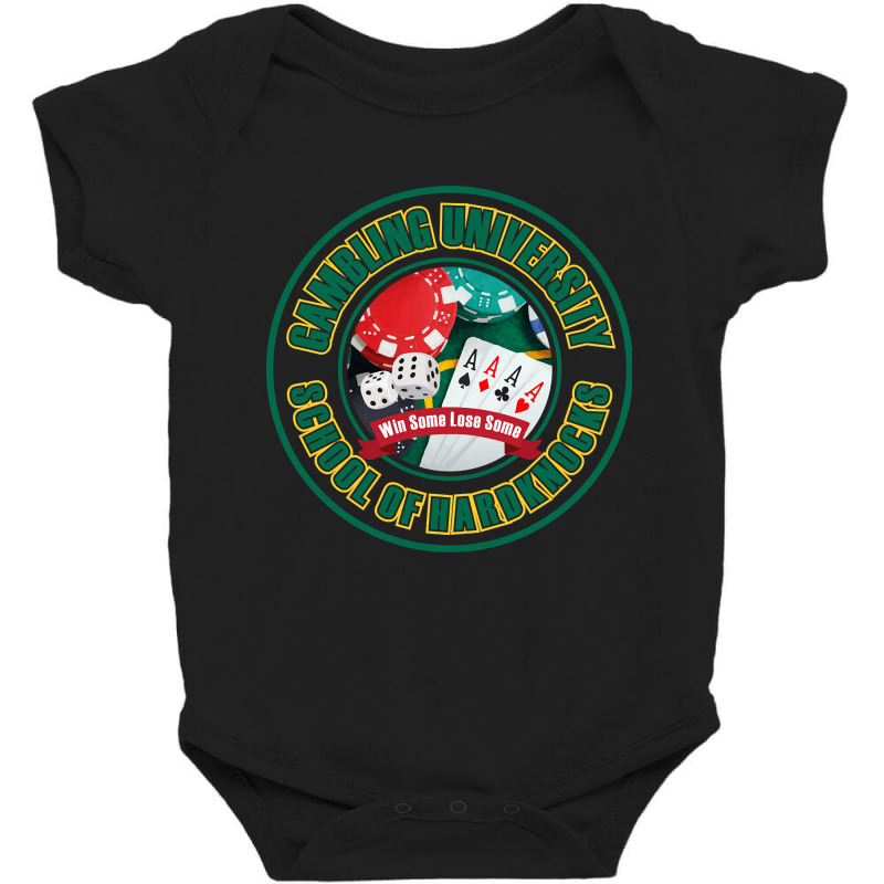 Gambling University - Wsls On Light Fabrics Baby Bodysuit | Artistshot