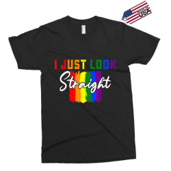 I Just Look Straight Tshirt Proud LGBT Pride Rainbow Gift Exclusive T-shirt | Artistshot
