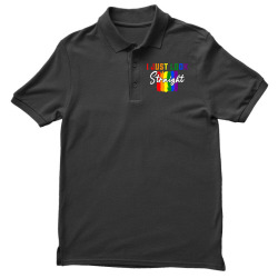 I Just Look Straight Tshirt Proud LGBT Pride Rainbow Gift Men's Polo Shirt | Artistshot