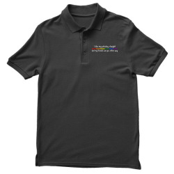 I like whiskey straight but friends can go either way shirt Men's Polo Shirt | Artistshot