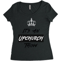 It S An Upchurch Thing! You Wouldn T Understand! Design Women's Triblend Scoop T-shirt | Artistshot