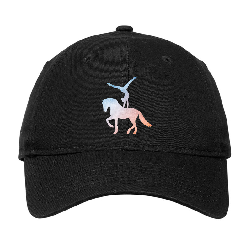 Vaulting Equestrian Sport Horse Adjustable Cap by bummercaught | Artistshot