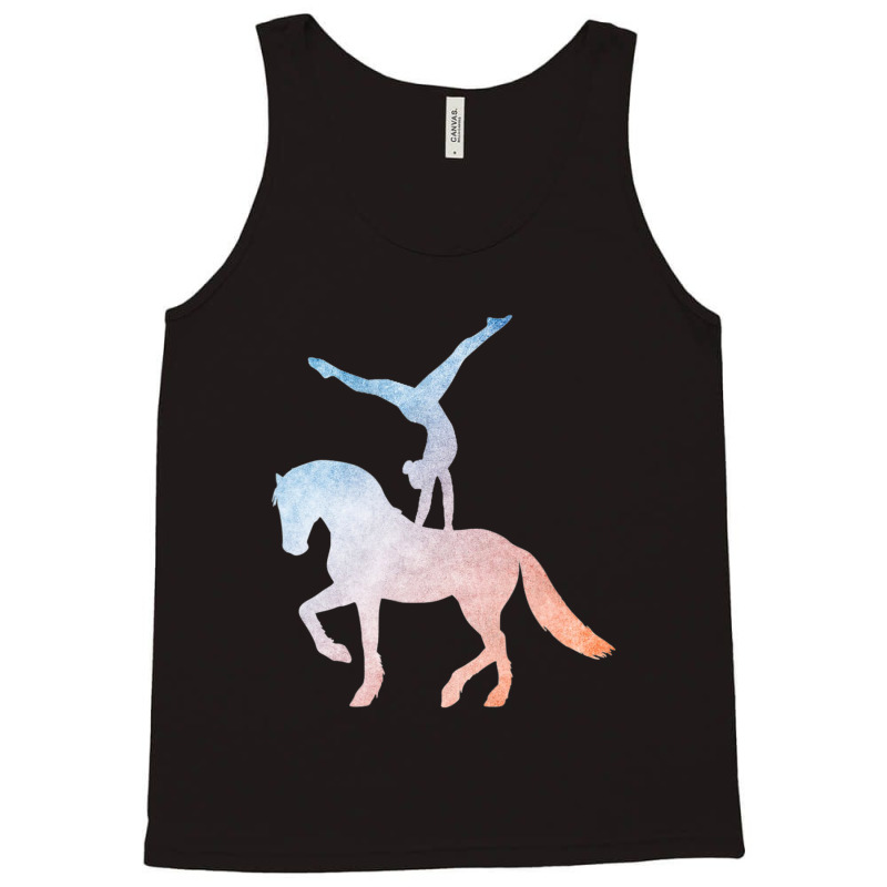 Vaulting Equestrian Sport Horse Tank Top by bummercaught | Artistshot