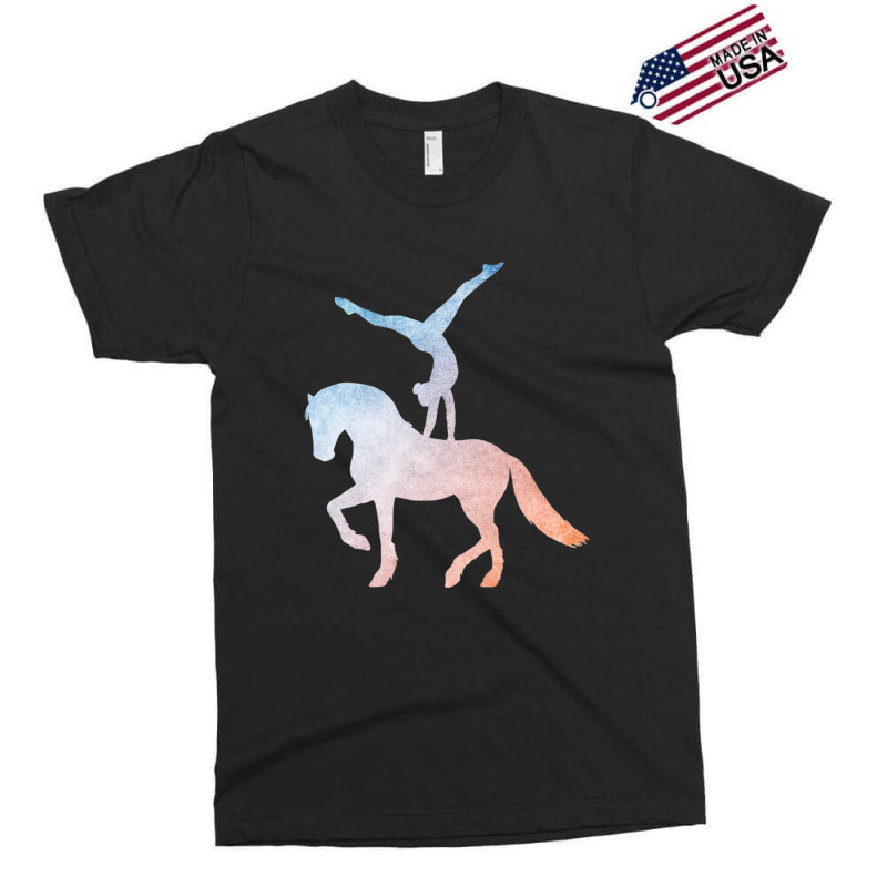 Vaulting Equestrian Sport Horse Exclusive T-shirt by bummercaught | Artistshot