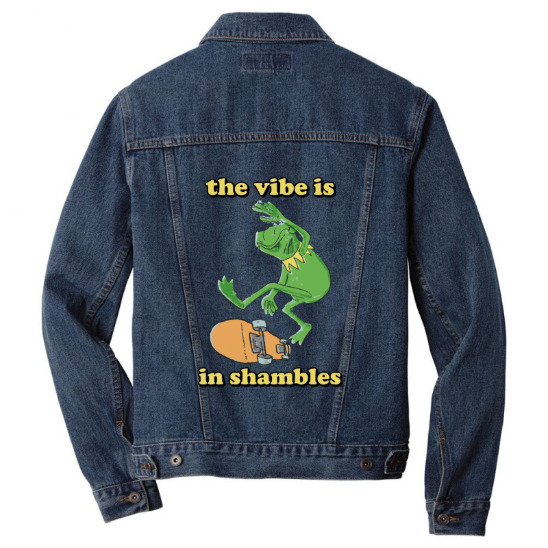 The Vibe Is In Shambles Men Denim Jacket | Artistshot