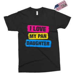 I Love My Pansexual Daughter Pansexual Pride LGBT Tshirt Exclusive T-shirt | Artistshot