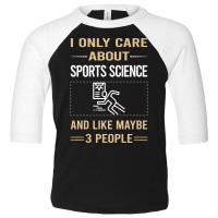 Funny 3 People Sports Science Toddler 3/4 Sleeve Tee | Artistshot