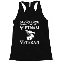 Vietnam Veteran 58479 Gave All Tees Soldiers Men Women Racerback Tank | Artistshot