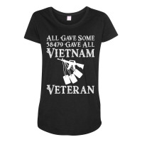 Vietnam Veteran 58479 Gave All Tees Soldiers Men Women Maternity Scoop Neck T-shirt | Artistshot