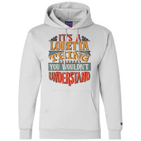 Loretta Name Champion Hoodie | Artistshot